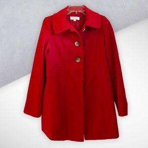 ⭐️2xHP!!!⭐️ Red Maternity Pea Coat